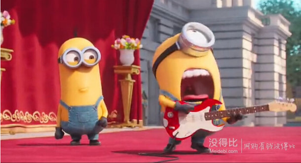 Minions会跳舞的小黄人 之 弹吉他的Stuart！