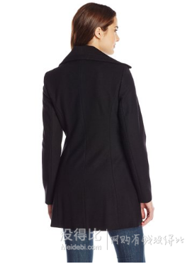 Calvin Klein  Melton Wool Coat 女士羊毛大衣