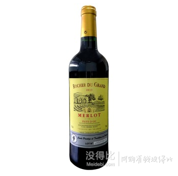折24.7元/瓶：法国 乐骑士美洛干红葡萄酒 750ml*6瓶  148元（168-20）