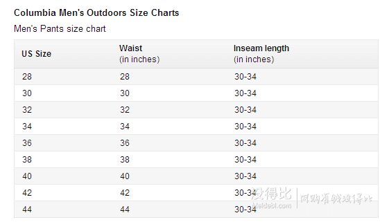 Columbia 哥伦比亚 男士防晒休闲裤