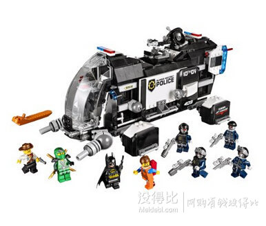 LEGO 乐高 大电影系列 70815 超级秘密警察运输机