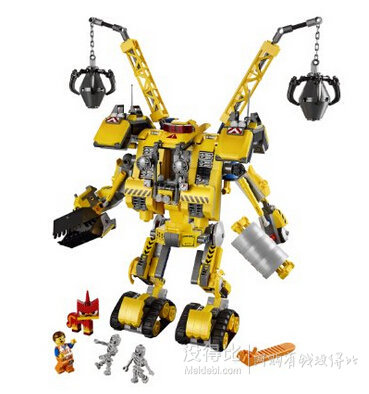 LEGO Movie 70814 乐高大电影系列 主角艾米特的工程机械拆卸机器人