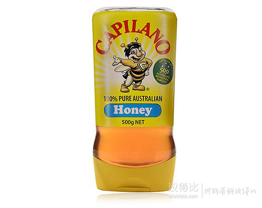 CAPILANO 康蜜乐 澳大利亚天然蜂蜜 500g  39元（78元，199-100）