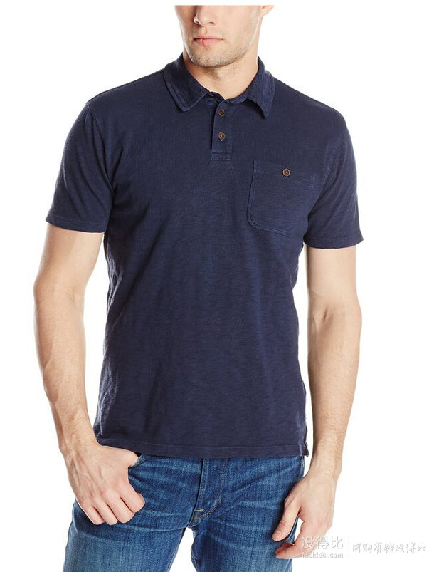 直邮到手117元起！Lucky Brand 幸运牌 Malibu Military 男士短袖polo衫