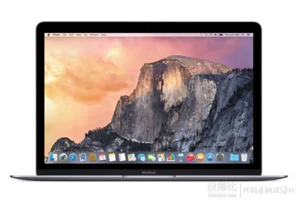 Apple 苹果 MacBook MJY32CH/A 12英寸 笔记本电脑（Intel Core M/1.1GHz/8G/256GB）8638元