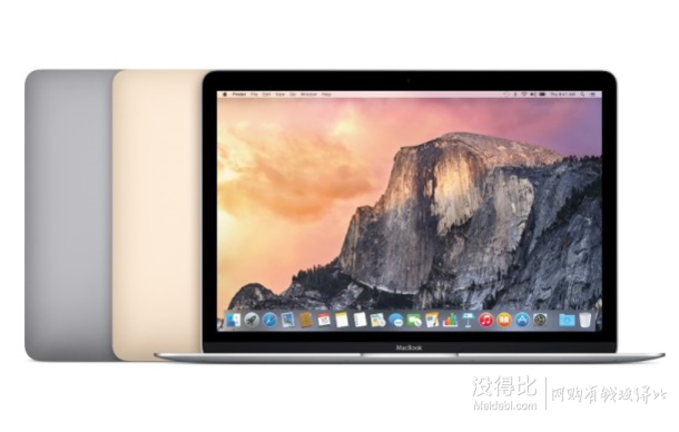 Apple 苹果 MacBook MJY32CH/A 12英寸 笔记本电脑（Intel Core M/1.1GHz/8G/256GB）8638元