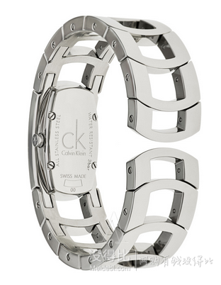 Calvin Klein Dress系列 女士珍珠贝母镶钻时尚腕表K3Y2M11S