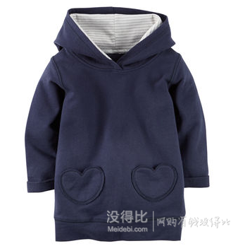 carters 卡特 女童休闲连帽卫衣