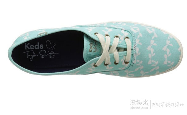 直邮到手167元起！Keds Taylor Swift Champion Bow 女士帆布鞋