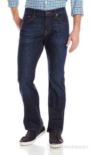 直邮到手￥384起！7 For All Mankind Brett Modern 男士直筒牛仔裤