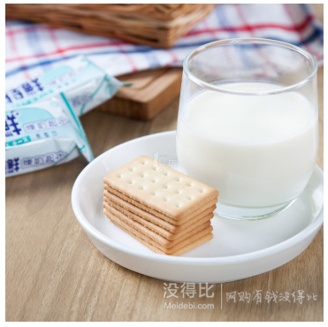 凑单捎带！Viviga 味倍加 炼乳干酪饼干600g 6.9元