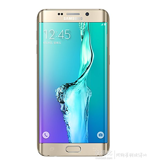 SAMSUNG 三星 Galaxy S6 Edge+ G9280 雪晶白 全网通版 TD-LTE 4G手机  5179元