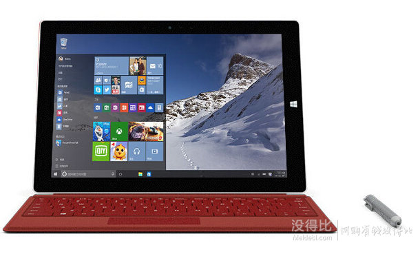直降500！Microsoft微软 Surface 3 128G 10.8英寸平板电脑 3888元包邮