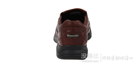 大码福利！Rockport 乐步 Barrow 真皮一脚蹬