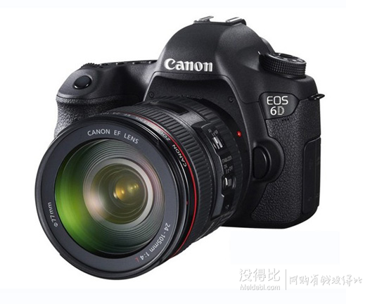 Canon 佳能 EOS 6D 单反套机（EF 24-105mm f/4L IS USM 镜头）  11799元 