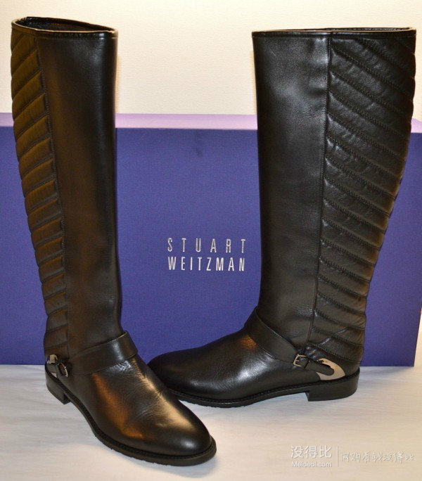 stuartweitzman斯图尔特韦茨曼女士全皮16英寸马靴