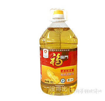 福临门 花生原香食用调和油 5L  39.9元