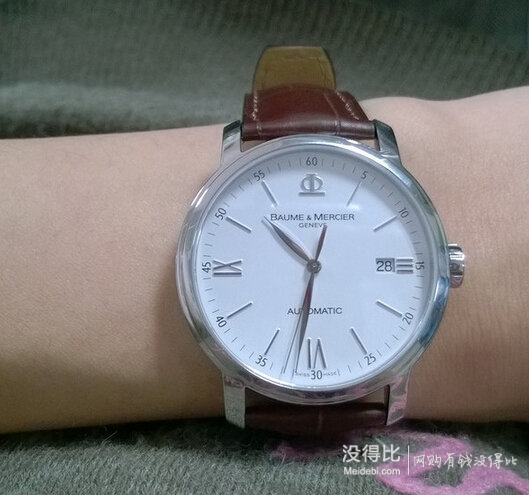 Baume&amp;Mercier 名仕 自动上弦机械男表 MOA08686