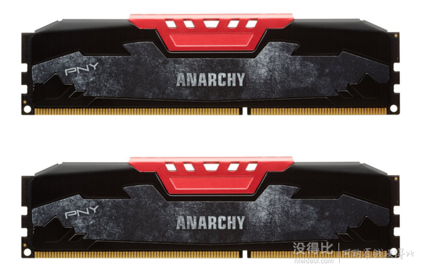  PNY 必恩威 Anarchy DDR3 台式机内存 16GB (8GB*2)  579元