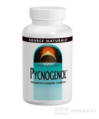 Source Naturals Pycnogenol 100mg 碧萝芷营养素 *60粒