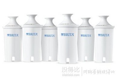 Brita 碧然德 35503 Pitcher Replacement 滤水壶滤芯 6个装