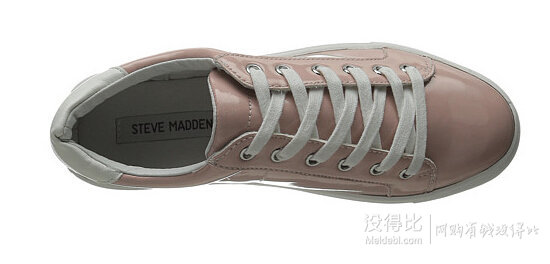 日上新+码数全！ Steve Madden 豆沙粉时尚萌女板鞋