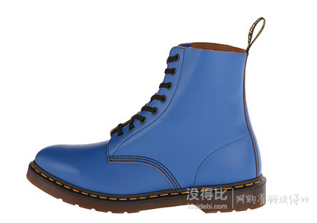 青春靓丽配色！Dr. Martens 女士8孔系带马丁靴