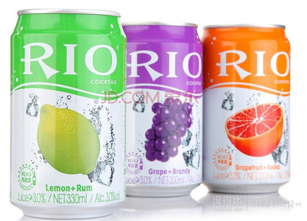 Rio  锐澳 预调鸡尾酒330ml*3罐