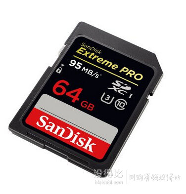 SanDisk 闪迪 Extreme PRO至尊极速  64G SDHC存储卡（95M/s）