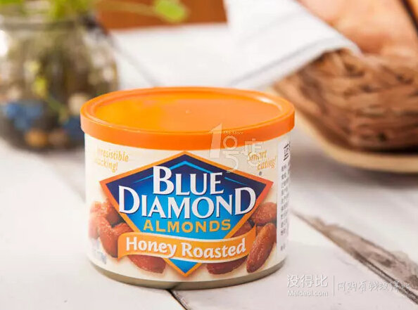 Blue Diamond 蓝钻石 蜜烤风味 扁桃仁 170g 约15元（29.9元，满200-100后）