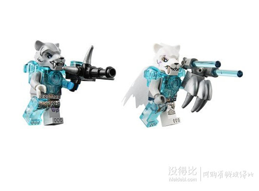 lego乐高chima气功传奇洗神虎部落的超级战车基地70224