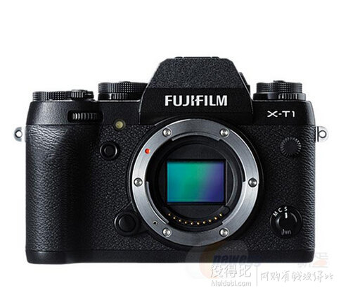 FUJIFILM 富士 X-T1 单电机身 碳晶灰版（送16g卡、电池、清洁套装）