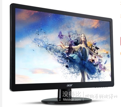 再降价：acer 宏碁 S220HQL Dbd 21.5寸液晶显示器  549元包邮（599-50）