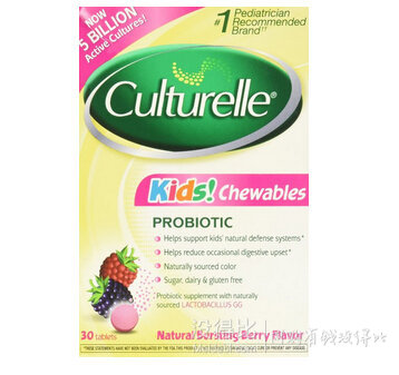 Culturelle Kids 儿童益生菌咀嚼片 浆果味30片  