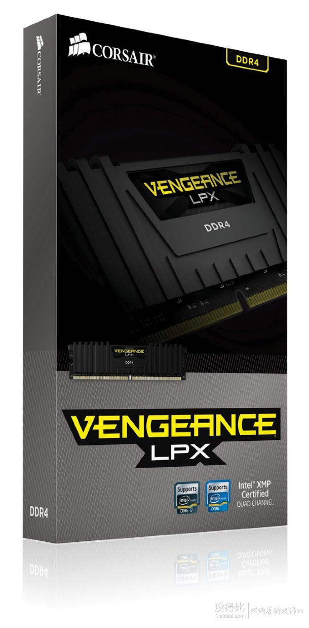 直邮好价！CORSAIR 海盗船 复仇者LPX DDR4 2666 32GB 台式机内存（8GB*4条）