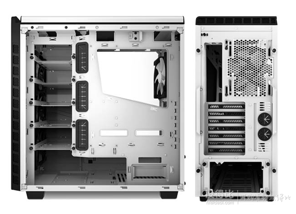 NZXT. 恩杰 H440 中塔机箱(9.8KG/0.7mm、支持水冷、风扇控制器）479元包邮（499-20）