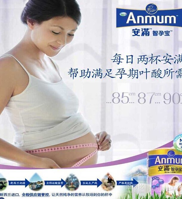 Anmum安满 孕产妇妈妈奶粉 800g（原装进口）  99元包邮