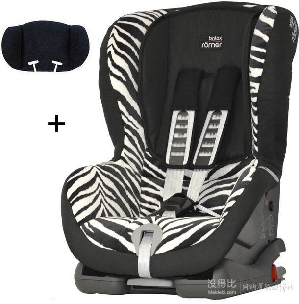 Britax 百代适 Römer 儿童汽车安全座椅DuoPlusTrendline+Römer头枕黑色