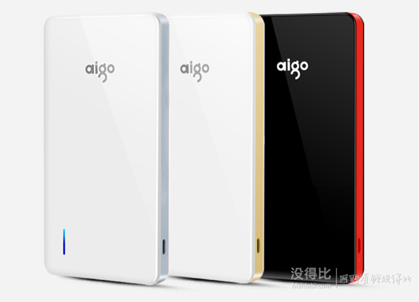 aigo 爱国者 N6 超薄聚合物10000mAh移动电源  59元