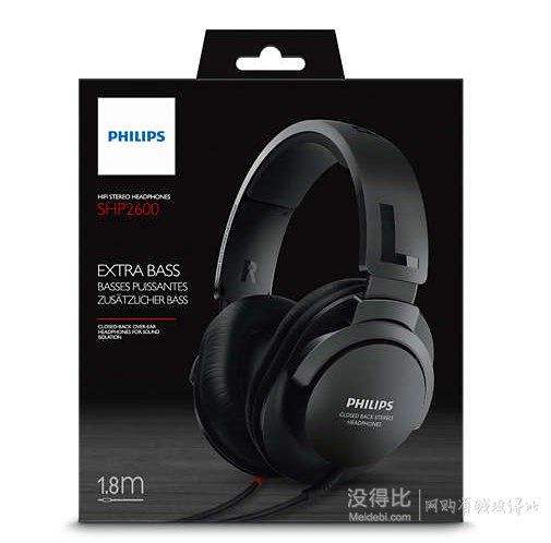 PHILIPS 飞利浦 SHP2600 头戴式耳机  117元