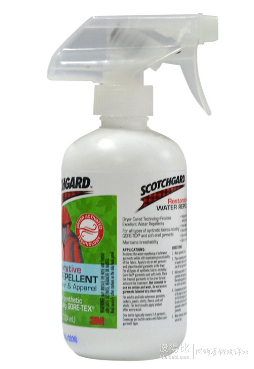 3M Scotchgard 思高洁 服装用防水保护剂 354ml  59元包邮（可满300-150）