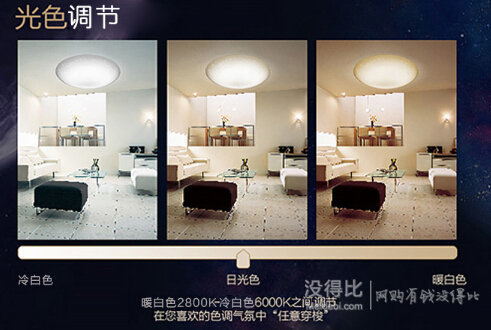 双11预售：Panasonic 松下 HH-LAZ2001 满天星 LED吸顶灯 574元包邮（49元定金）