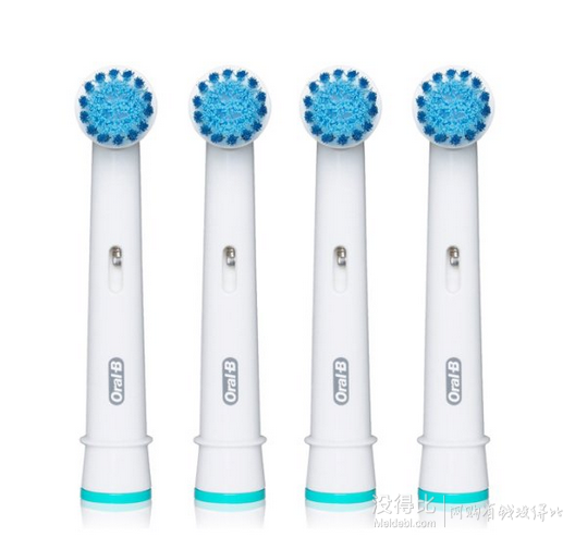 Oral-B 欧乐B EB17-4 柔软敏感型刷头*4支   99元包邮