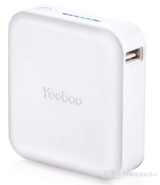 YOOBAO 羽博 7800毫安 YB639 银白色手机平板通用移动电源  29.9元