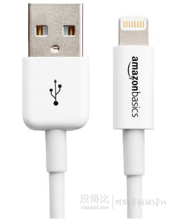 AmazonBasics 亚马逊倍思 苹果认证USB线 1.8米