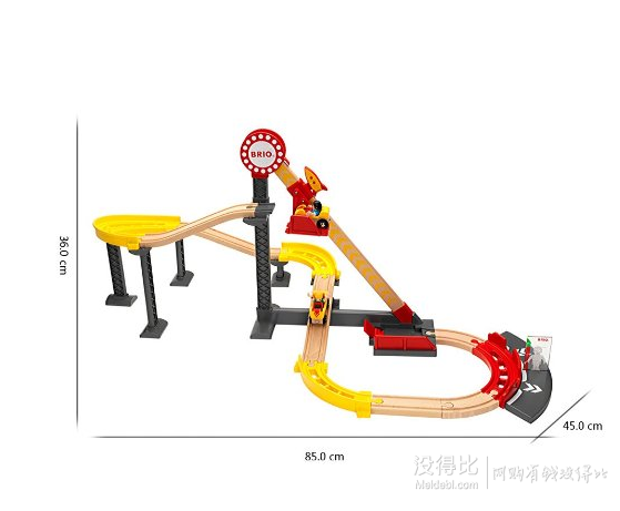 BRIO 火车系列 BR33730 云霄飞车轨道套装玩具  299元（399-100）