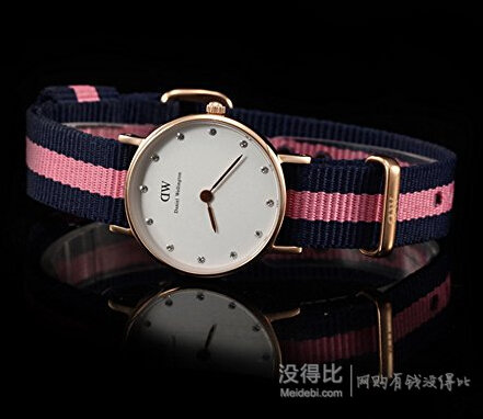 Daniel Wellington 0906DW 女士经典尼龙表带手表