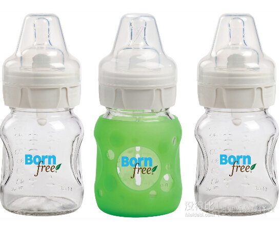 Born Free 防胀气 玻璃奶瓶套装 150ml*3个