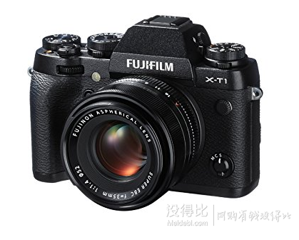 再降100元！FUJIFILM 富士 X-T1 微单套机（35mm）  7099元包邮