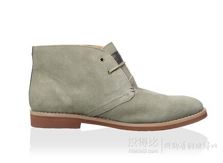 TOMMY HILFIGER Sten Chukka 男款真皮短靴